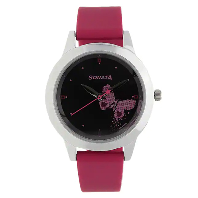"Sonata Ladies Watch 87019SP01 - Click here to View more details about this Product
